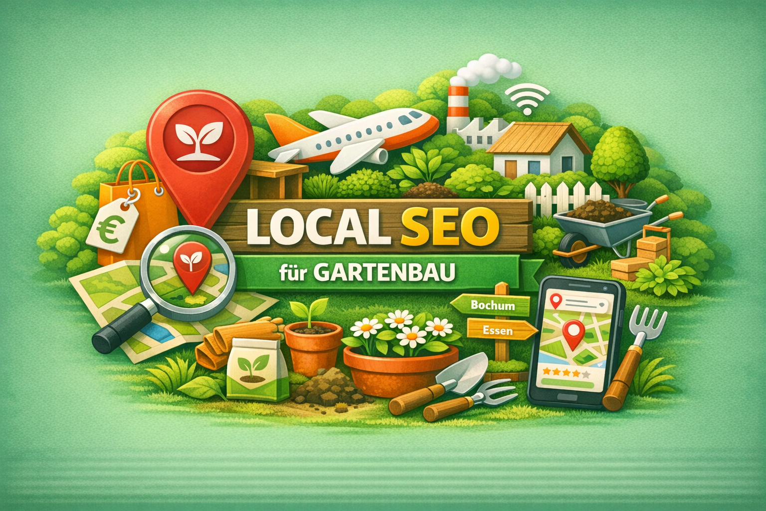 Local SEO für Gartenbau