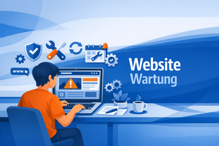 website wartung